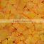 2016 new crop Frozen peach/IQF peach harlves, slice, dice