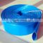 blue color lay flat water hose