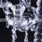 New product custom design glass wedding crystal candelabra for home decor