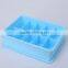 Stackable Plastic Underware Storage Box Clothes Drawer Organizers With Divided Cells