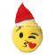 2016 New Christmas Gift Kid Toys Stuffed PP Cotton Plush Christmas Emoji Pillow