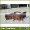 Foshan lounger mate with coffee table garden sets