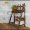 white wooden mini storage cabinet with shelf