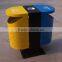 Arlau park metal outdoor rubbish bin