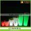 16 color changing led home furniture/bar chair/LED cube tank