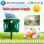 Ultrasonic solar cat dog chaser Outdoor Bird animal Repeller