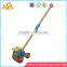 Wholesale cute design wooden children stroller toy hottest baby wooden children stroller toy W05A008