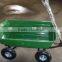 250kg plastic wagon cart, green color wagon cart