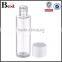 2017 hot new products cosmetic lotion plastic cap clear empty 100ml plastic bottle wholesale
