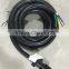 S10333 7 Way Rv Blade Molded Trailer Wire 8' Feet Replacement Cable Cord Harness with Premium Double Prong Connector End Plug