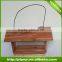 wooden bird nest in various shapes