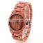 colorful bamboo watch