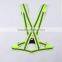 Custom Easy Adjustment Elastic safety belt strap safety vest