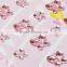 self-adhesive diamante craft gem stickers pink acrylic butterfly sheet design for card making