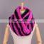 New design fashion neckwear Fur Knit Scarf neck scarf women