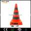 12 PCS red green blue LED collapsible usb traffic light cone