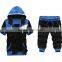 Custom Latest Design Men's sports set hoodies zipper short sleeve Tracksuits