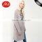 Newest ladies v neck long sweater cardigan with pockets