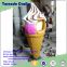 Tornado high quality giant large fake ice cream cone sculpture model, fiberglass big scale decoration display
