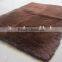 custom plush shaggy polyester floor mat