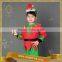 Red colour Classy Santa Helper kids Christmas ELF Costume