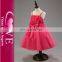 hot sale colofuls wedding dresses new fashion for children strapless dress child