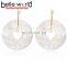 High Quality New Design Acetie Acid Jewelry Women's Acrylic Acetate drop circle Earrings
