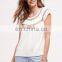 wholesale plain white crop tops ladies casual shirts pictures ladies clothes