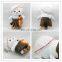 HI CE vivid snowman plush toy with clothes for kids,wonderful stuffed doll for christmas with high quality