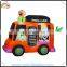 Halloween ornament-inflatable ghost car, inflatable ghost rider car for advertising yard decor