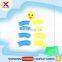 funny toys cheap price wind up duck railway toys
