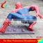 High Quality Superhero Charactor Life Size Spiderman Fiberglass Statue