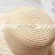 Custom paper hats straw hat with lace for children