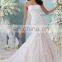 Glorious Lace Overlay and Ribbon Detail Wedding Gown 2016