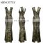 woman bodycon fishtail maxi party dresses , sexy bandage one piece dress for wholesale