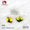 Colorful sew on dysmorphism crystal rhinestones for garment