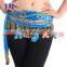 Cheap tribal egyptian belly dance beaded tassel hip scarf Y-2025#