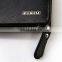 Popular Supplier Excellect Leather Zipper Business Man Long Wallet