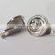 Fashion metal smal metal tags metal zip-fastener for wholesale