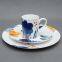 wholesale popular eco-friendly  China handdrawing hotel ceramic/porcelain dinnerware set