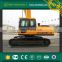 SANY 13.5 ton 0.58m3 Bucket Capacity Wheeled Excavator SY155W Small Excavator