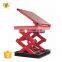 7LSJG Shandong SevenLift one floor house hydraulic manual stationary scissor lift platform table trolley 10 tons