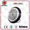cast aluminium BBQ plate with glass cap for outdoor camping