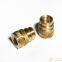 IUC-M2.5 Brass Insert Nut knukles Nuts Insertos Knurling Copper Rivnut Threaded Thru Inserts-Types Knurled Inserti PEM Standard