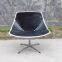 Modern design aluminium legs fiber glass leisure living room chair