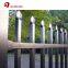 Galvanized Steel Spear Top Security Fencing Heavy Duty 2 Rail Powder Coated