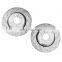 Rear Drilled And Slotted Brake Rotors For BMW 535i 545i 550i 645Ci 650i E60 34216763827