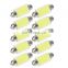 10X 6000K 42MM Festoon White COB LED Map/Dome Interior Lights Bulbs 578 211-2