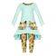 Floral Boutique Outfit Baby Girls' Clothing Sets Fall Clothes For Kids