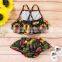 A0139# Baby Girls Set Summer Printing Fashion European and American Baby Camisole Shorts